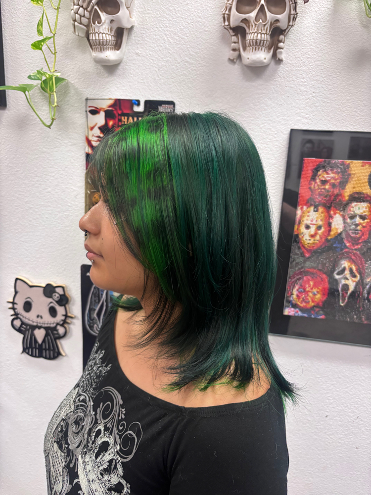 Medium Hair Wash And Style at Looks That Kill Salon in Houston, TX