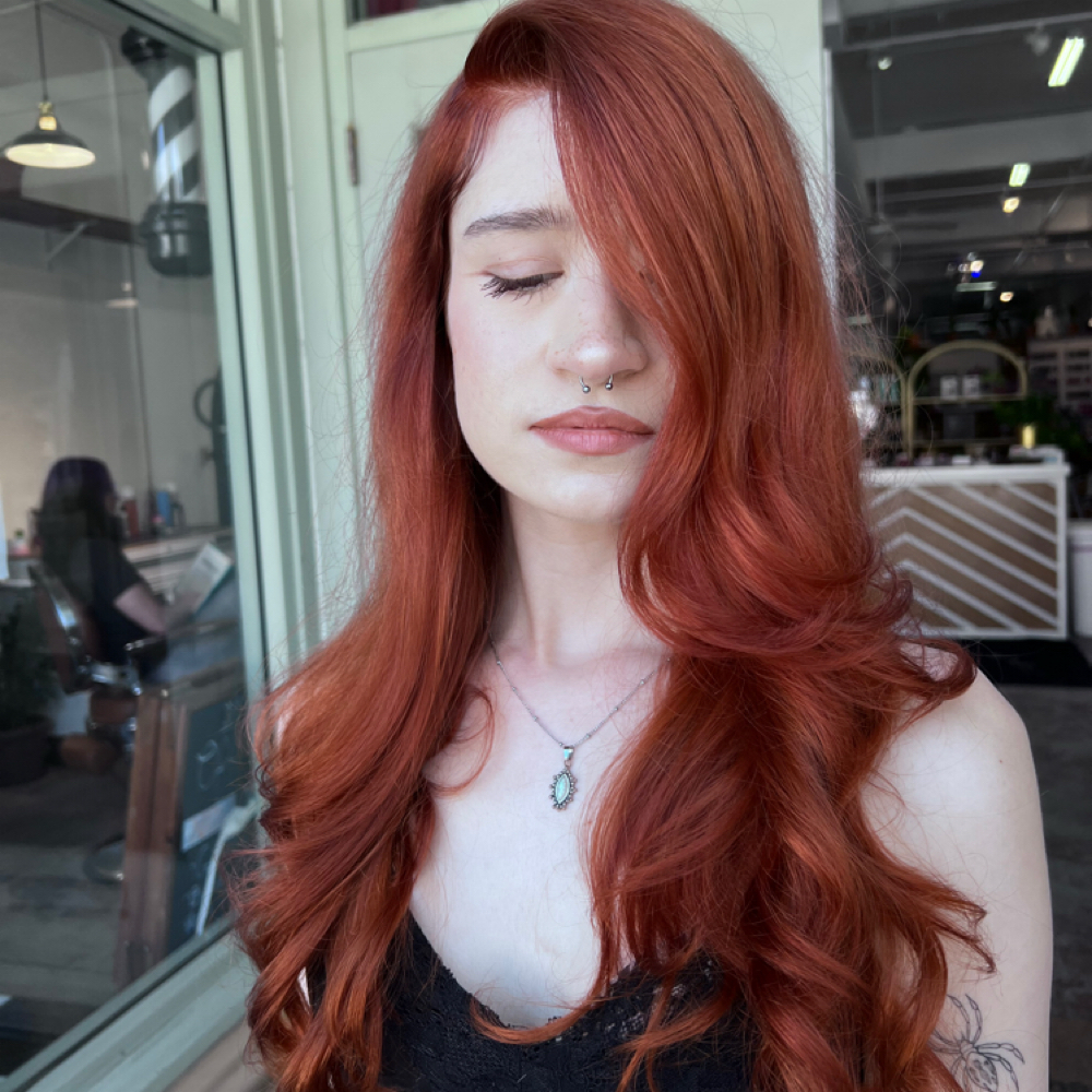 🍒 Long Haircut Past Shoulders at Velvet Moon Hair & Nails Studio in Ventura, CA