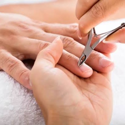 Caballeros Manicure at The Topcoat Nails_Studio in Miami, FL
