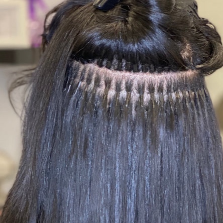 MICROLINK  I-TIP EXTENSIONS INSTALL at Glamour Bar Hair Care in Jackson, MS
