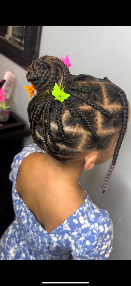 Girls Braids (No hair added)