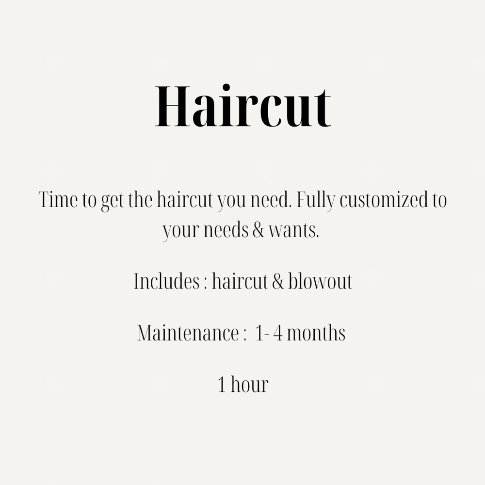 Women Haircut