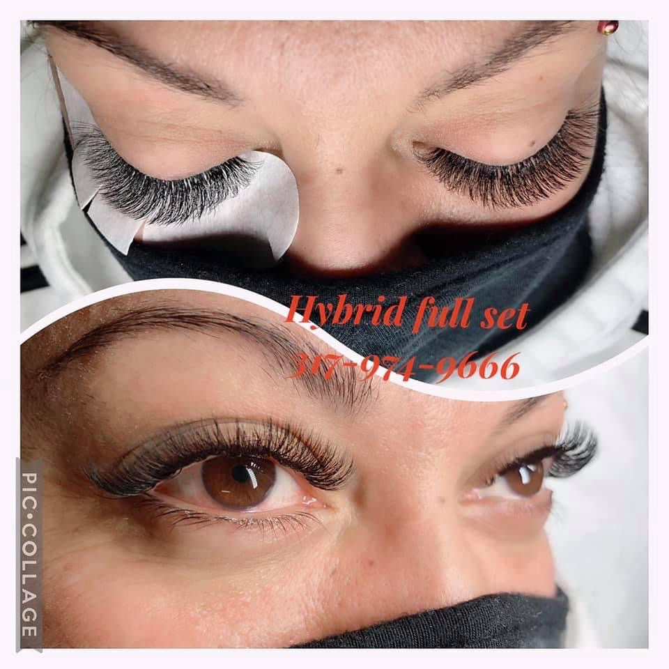 Hybrib Eyelash Extensions (Mink)