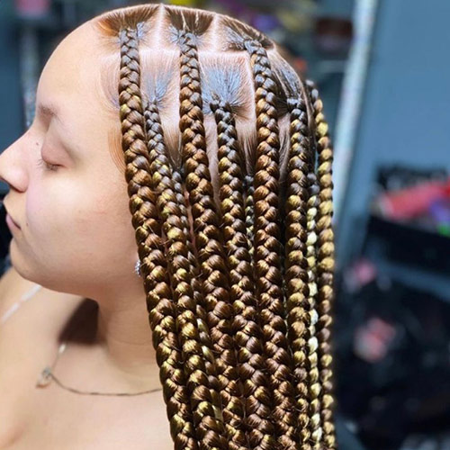 LARGE KNOTLESS H.INCLUDED