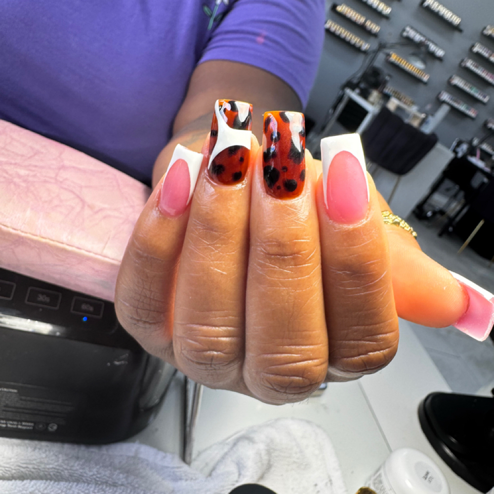 Animal Print at Starz Nail & spa in North Carolina, NC
