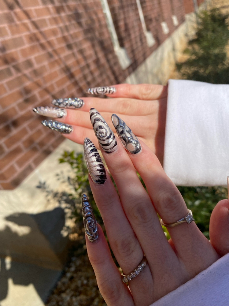 Long Full Set at Nails by Shells💕 in Carrollton, GA