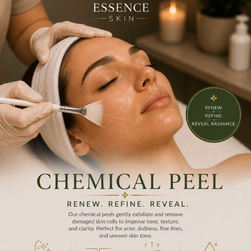 Chemical Peel at ESSENCE SKIN in Chelmsford, MA