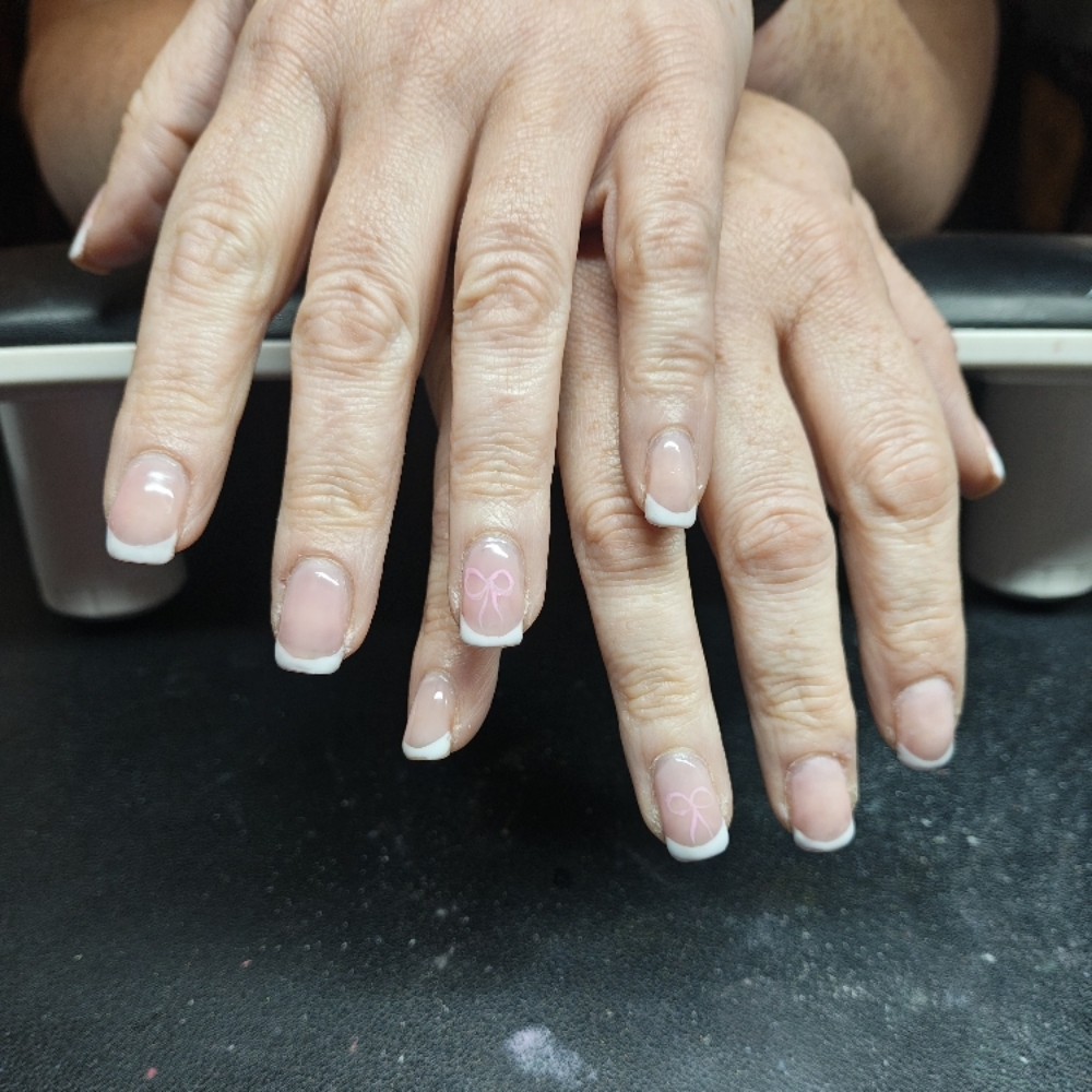 Hard Gel Overlay at SarahzNailz in Berwick, PA