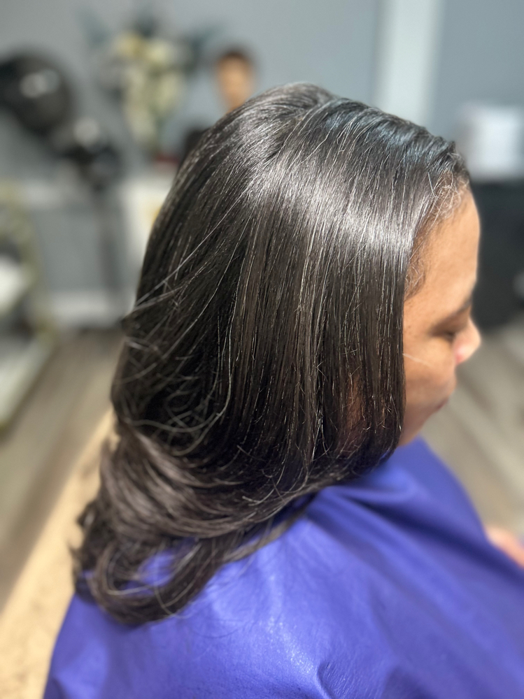 Express Keratin Infused Silk Press