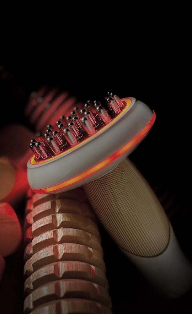 Vibration and red light add on