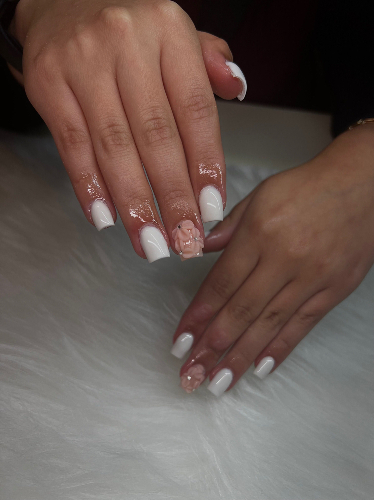 Full Set Acrylics Short