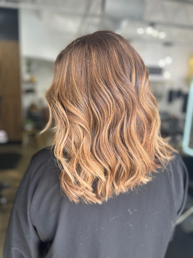 Retouch & Partial Blonding at Ashley Mia Hair in St.Petersburg, FL
