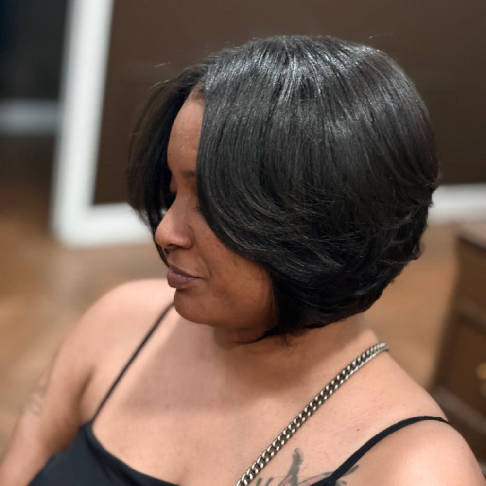 Demi Color + Silkpress at Maison Symone in beaumont, TX