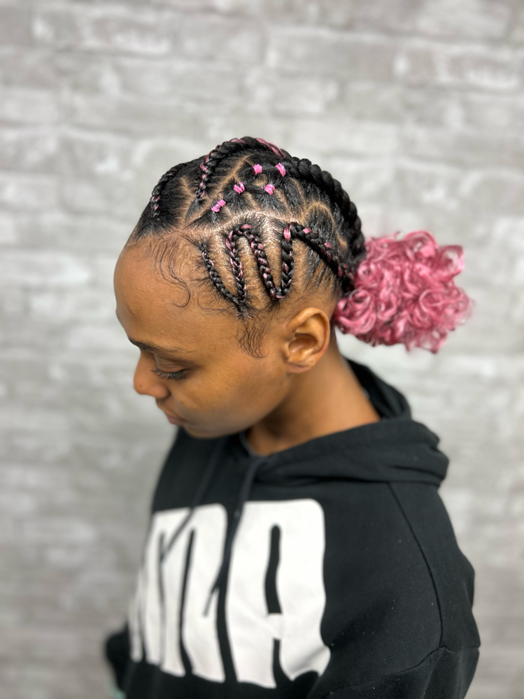 Creative Feed In Braids