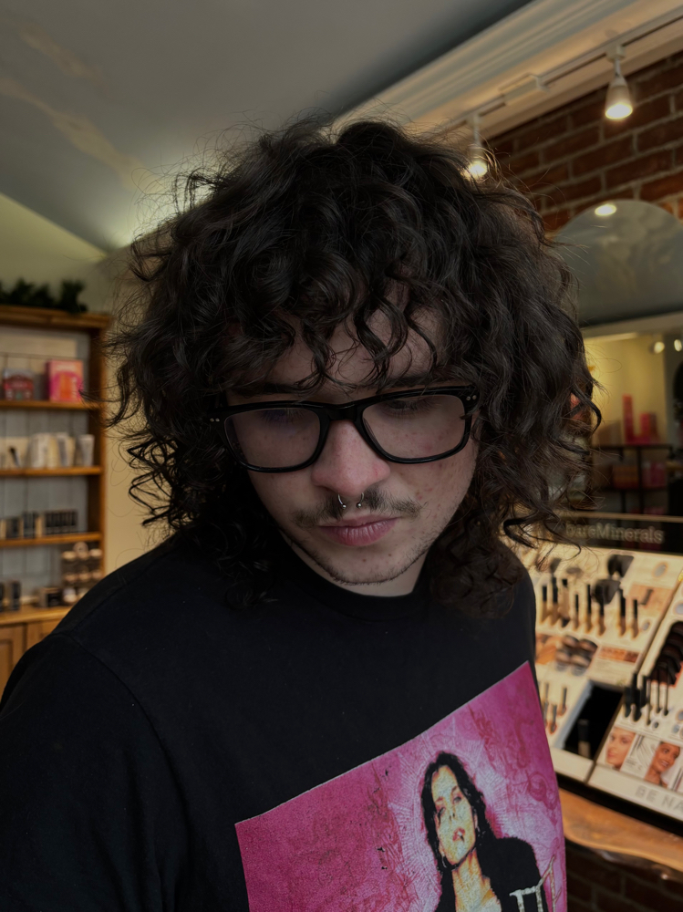 Curly Cut at Blooming Hair Co. in Canal Fulton, OH