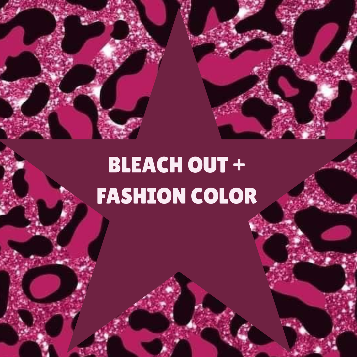 Bleach out + Fashion