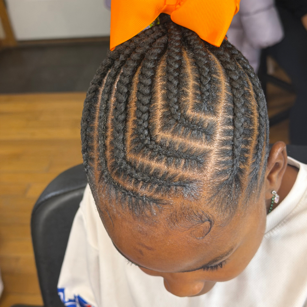 Kids Braids (NATURAL HAIR ONLY) at Loc’d -N in Fountain, CO