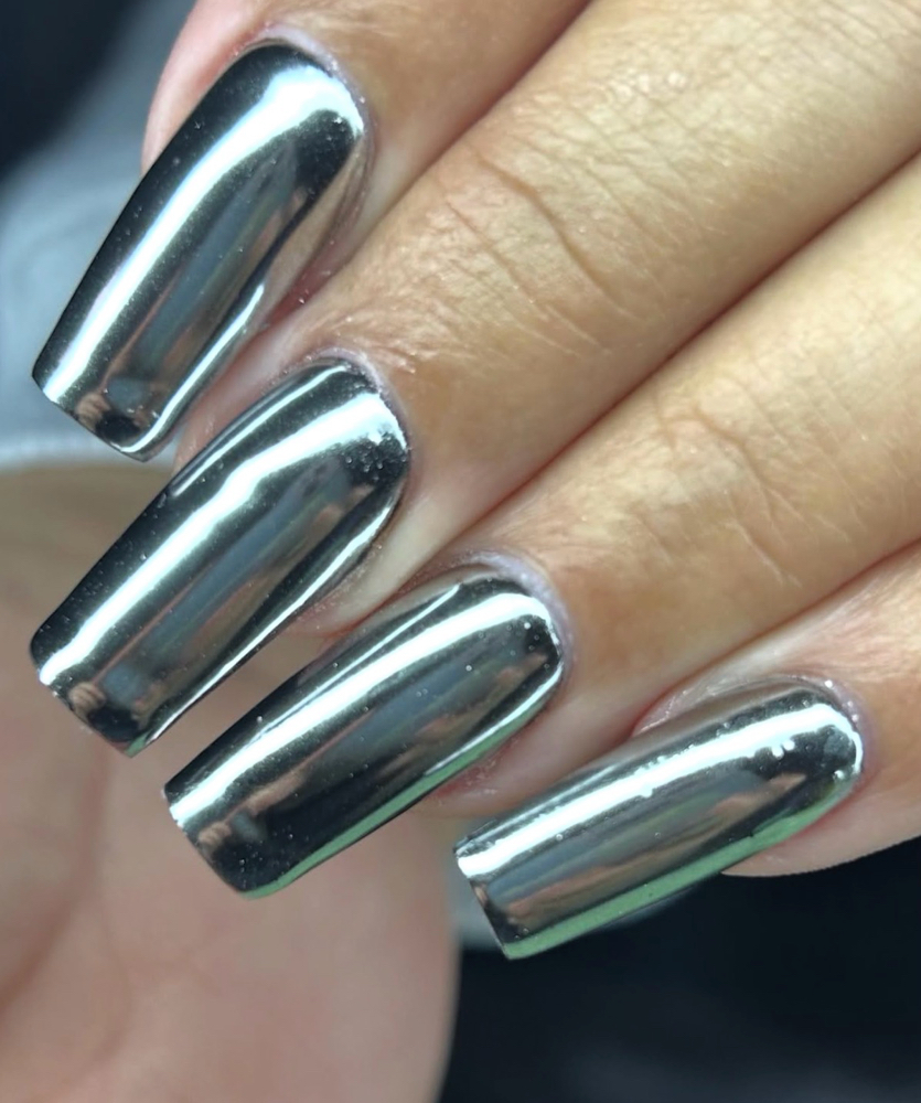 Chrome Powder at The Nail Cave in Philadelphia, PA
