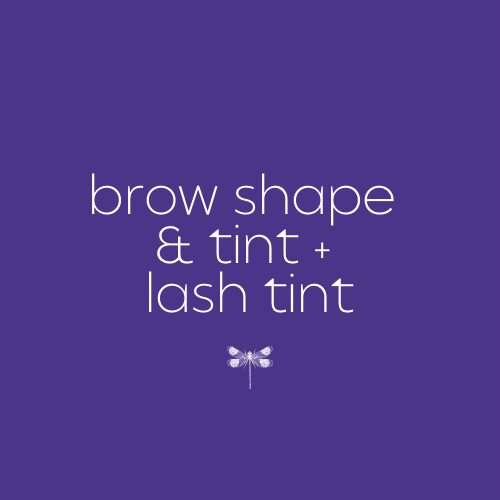 Brow Shape & Tint + Lash Tint