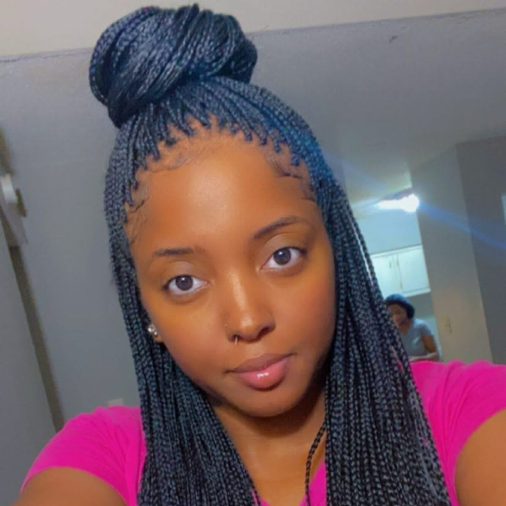 Xtra Small Box Braids at E-Money Braidz in Memphis, TN