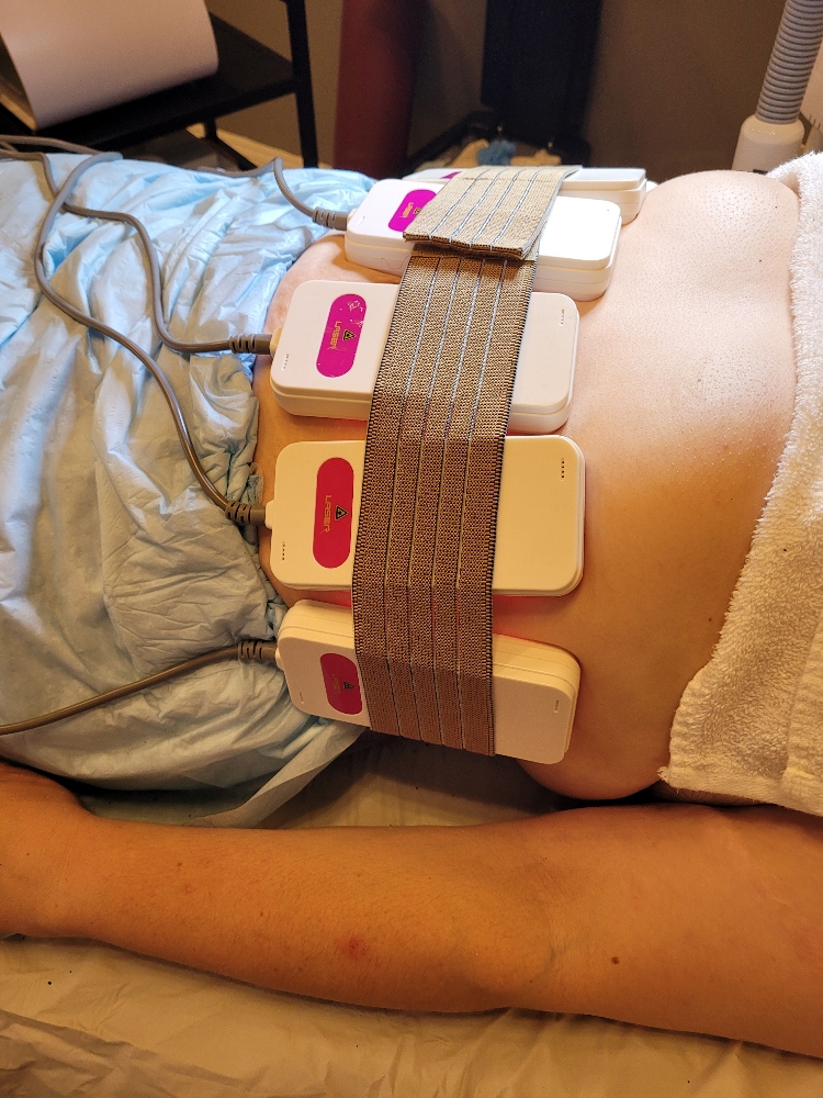 Laser lipo Pads w/Vibration plate