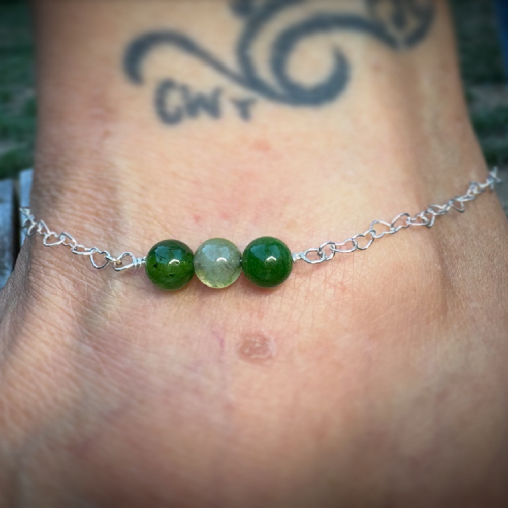 Anklet Application at Oyster & Oak Self Care Studio in Walterboro, SC