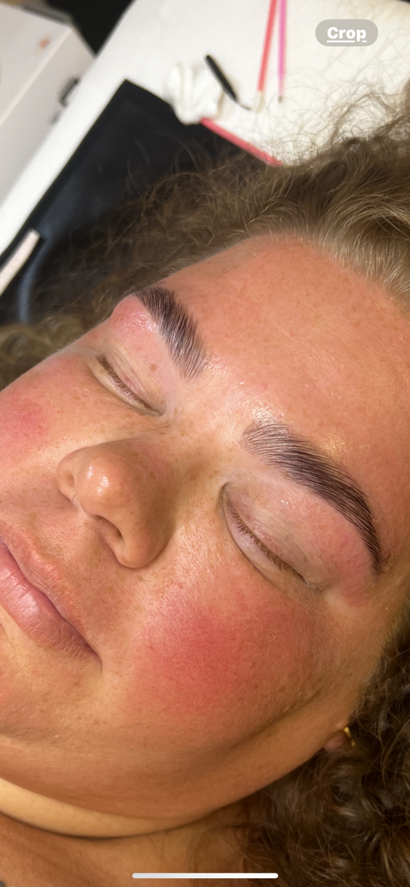 Brow wax + tint