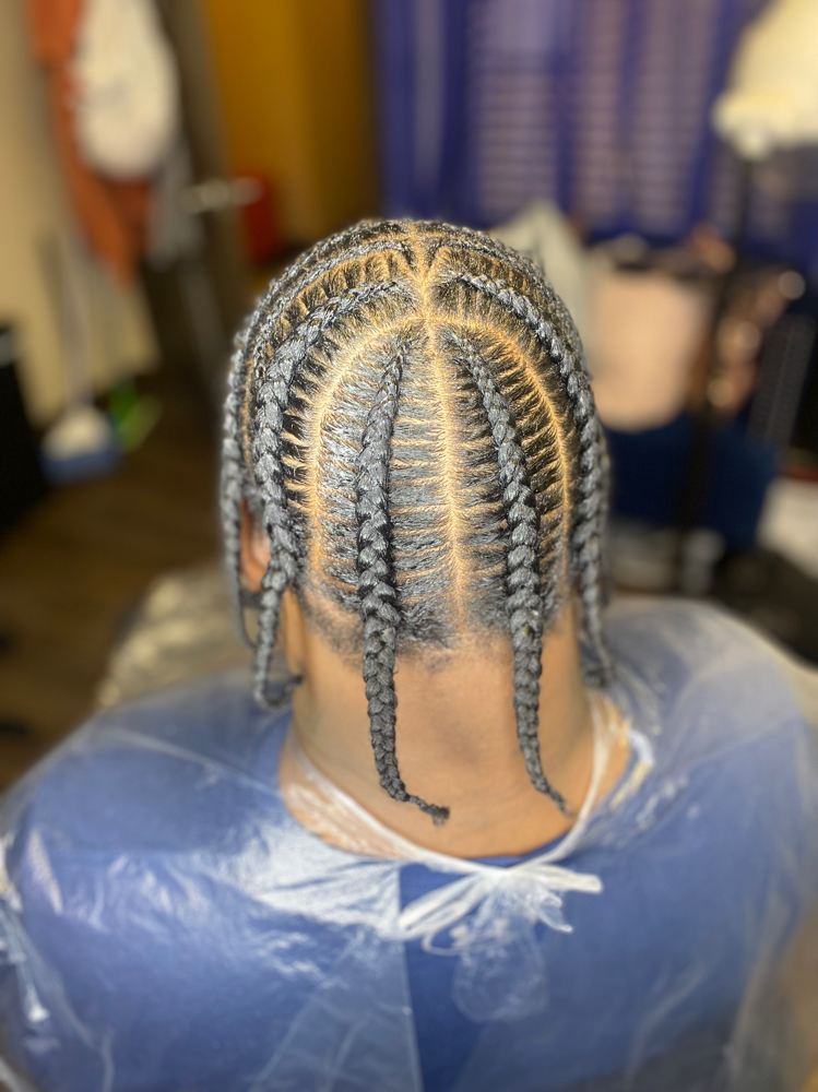 Full Head Cornrows