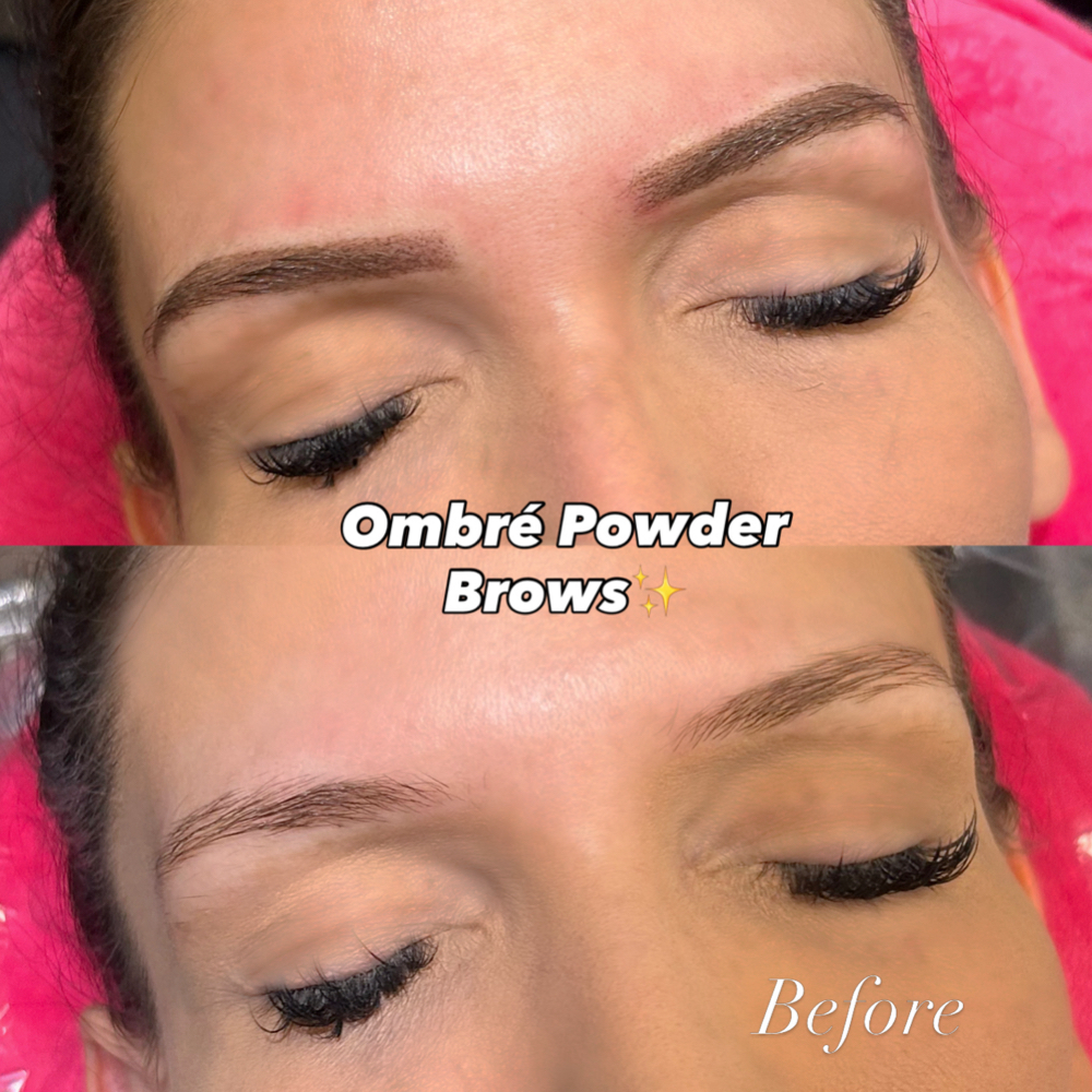 Powder Brow 1 Year Touch Up at Alexis Arreola in Shorewood, IL