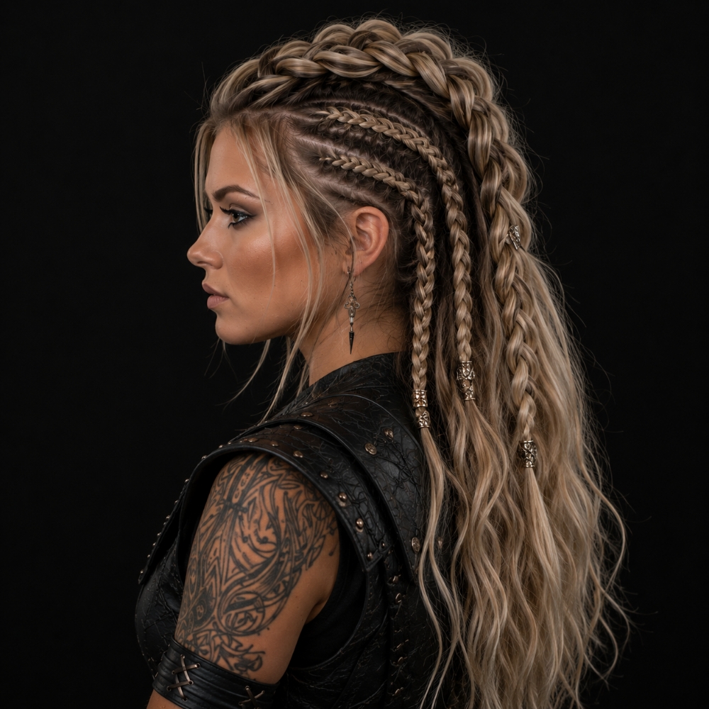 Viking Braids at Sonja Schultz in Grants Pass, OR