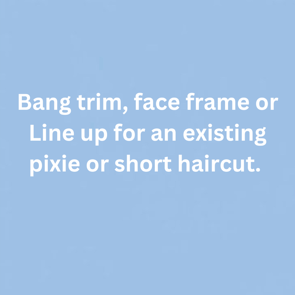 Bang trim / Neck Trim