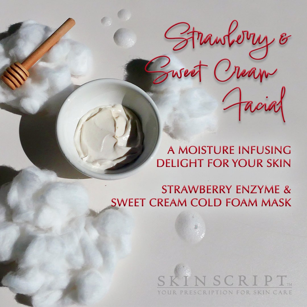 Strawberry & Sweet Cream Facial