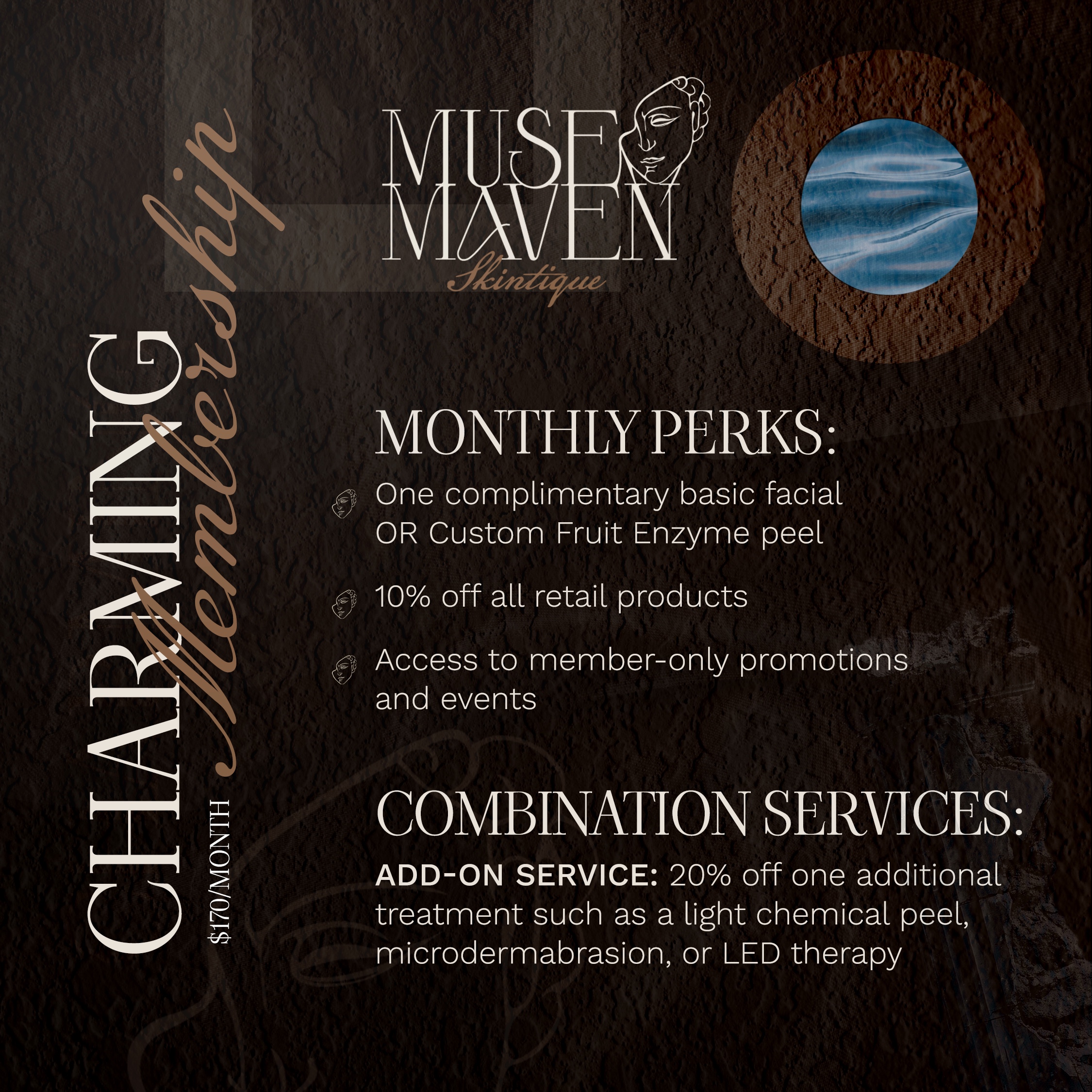 Charming Member Request at MUSE MAVEN SKINTIQUE AND WELLNESS in Atlanta, GA