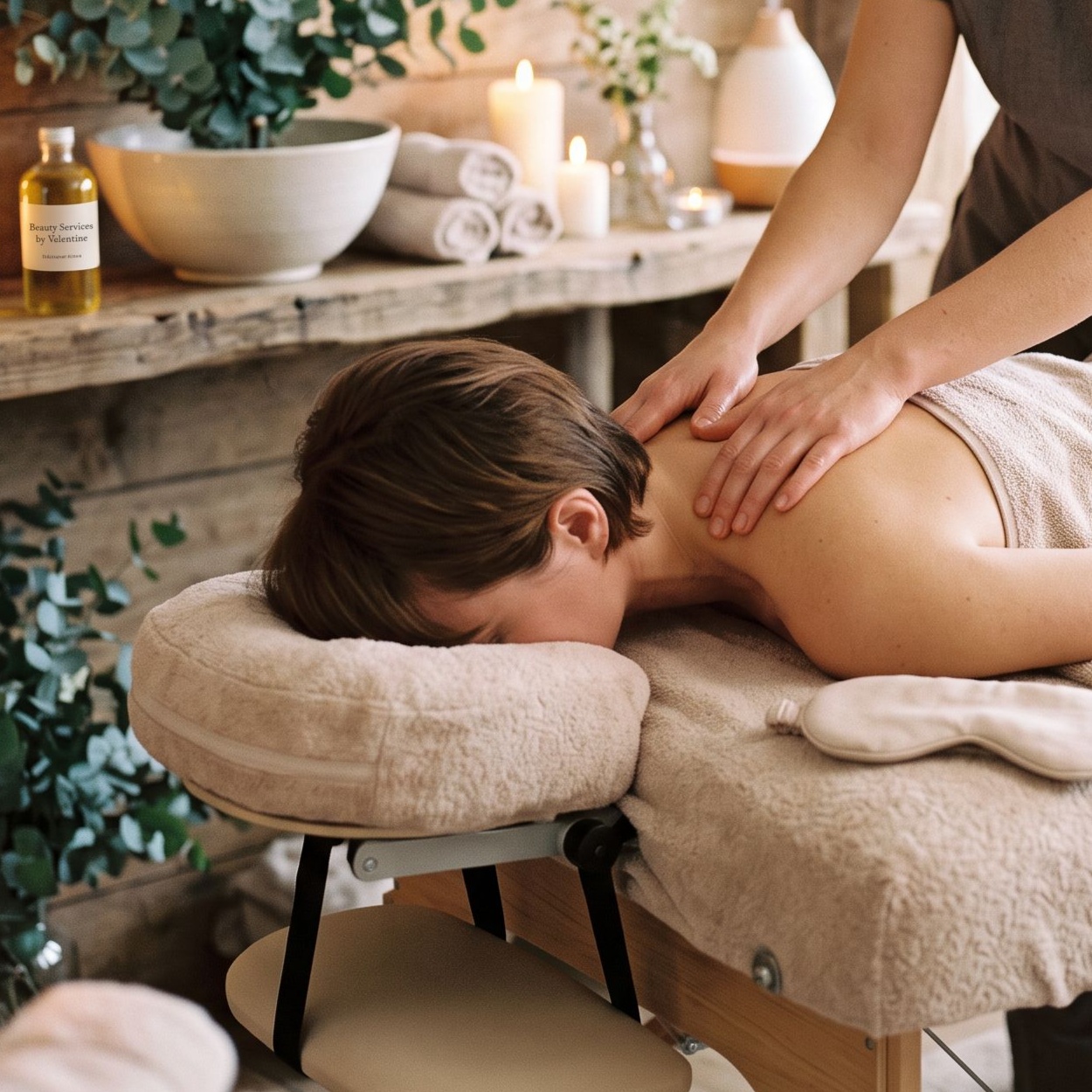 Full Hour Massage at Beauty Service by Valentine in Portland, OR