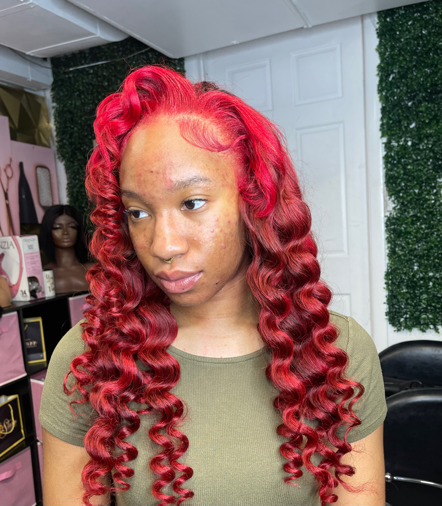 Flip- Over Bond In at Five Starr Hair Studio in Nashville, TN