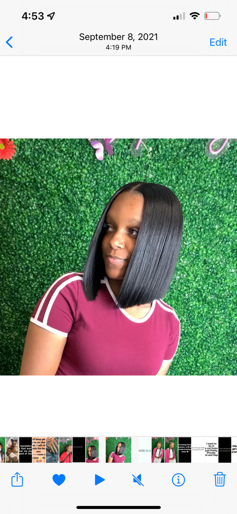 Bonded Weave “ Blunt Cut