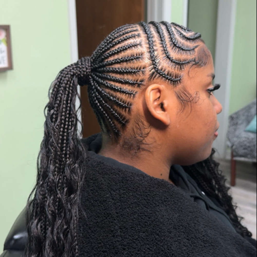 Stitch Braided Ponytail at Diverse Creations in Longview, TX