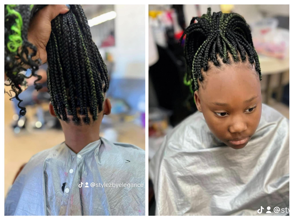 Age 6-10 Med Box Braids