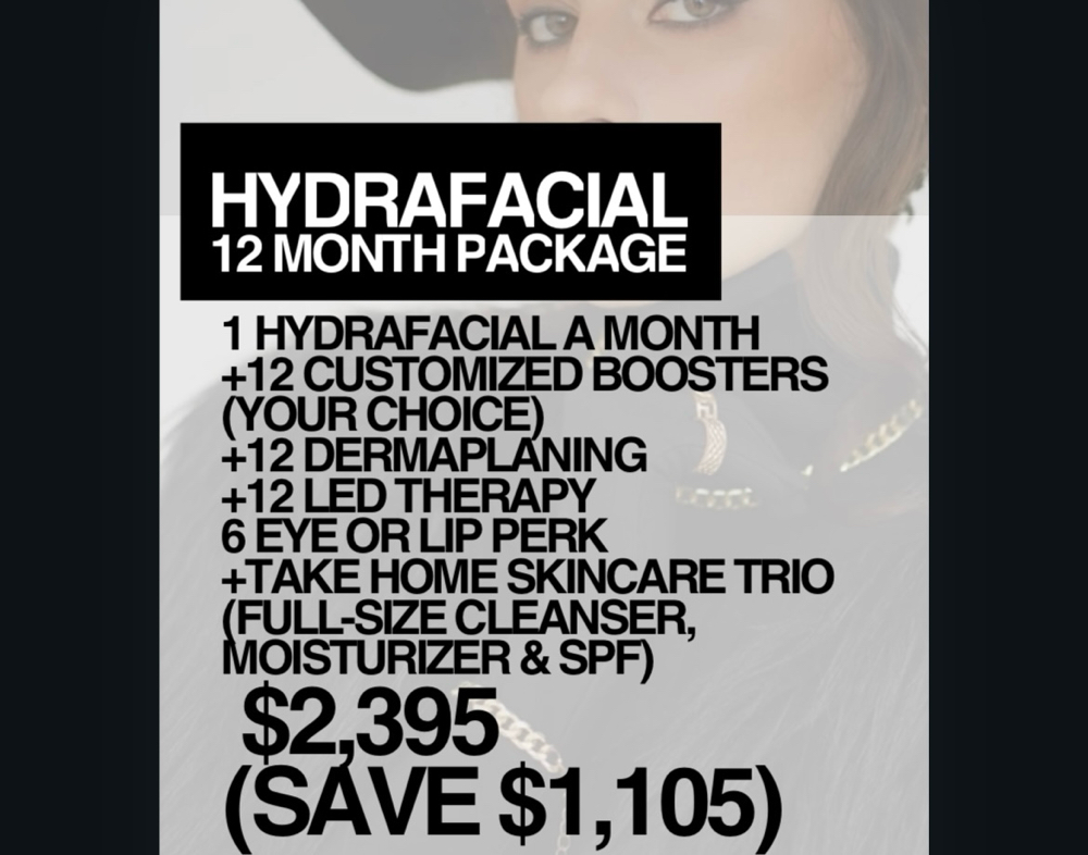 HydraFacial 12 Month Package