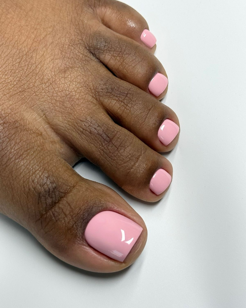 Regular pedicure dry