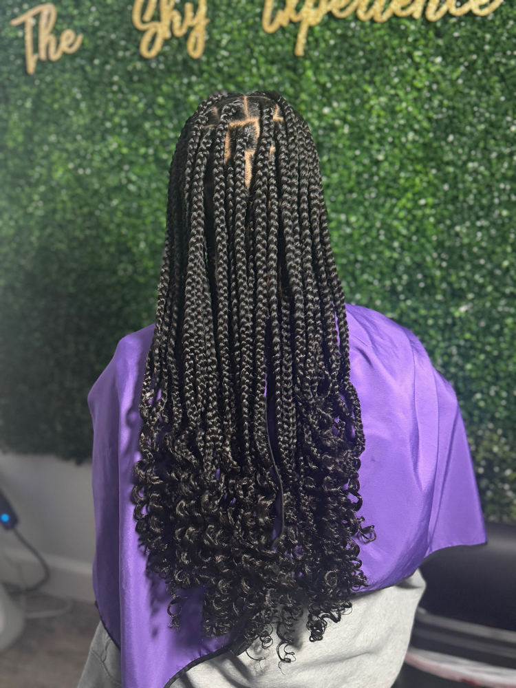 MLarge Knotless Braids
