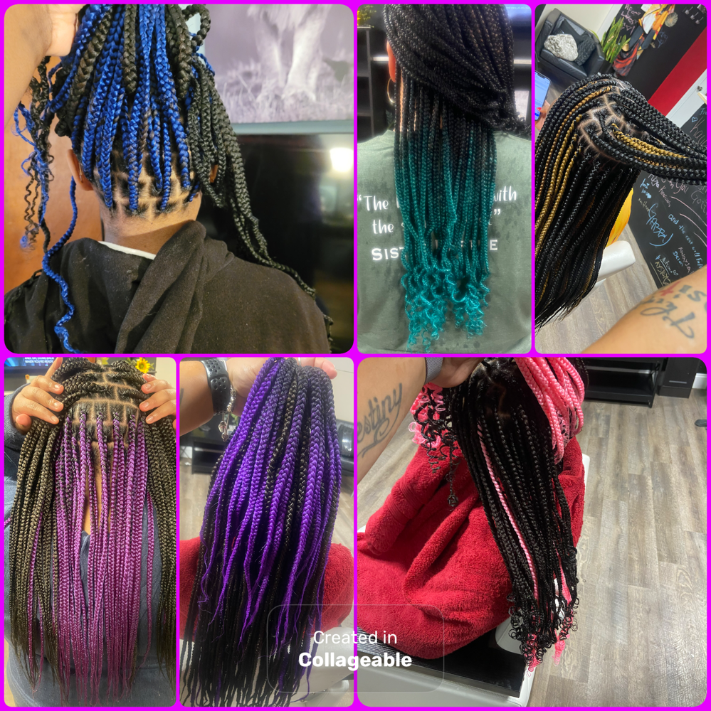 Multi Color Braids