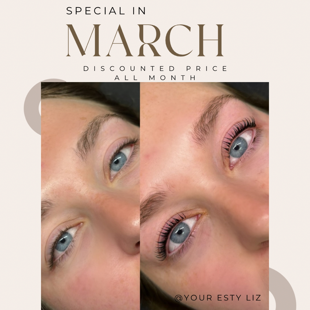 Bday Lash Lift & Tint at Your Esty Liz in Fayetteville, NC