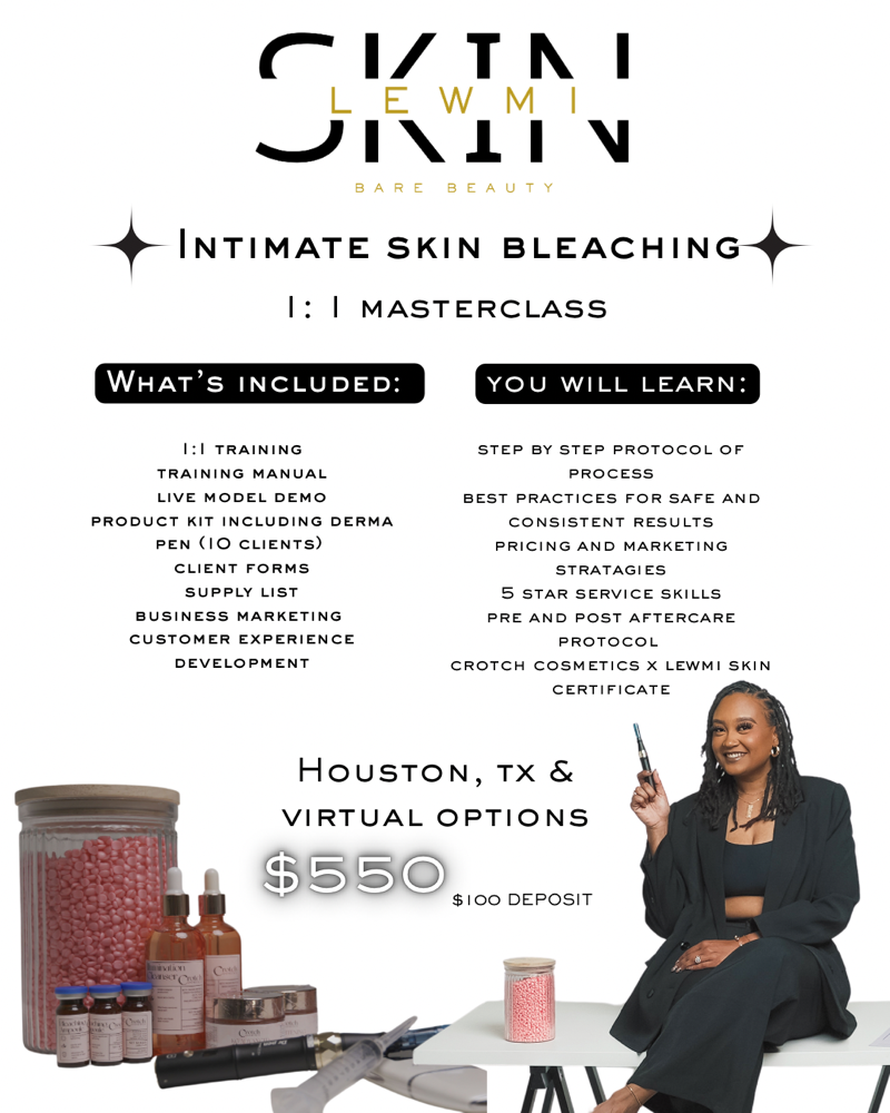 INTIMATE SKIN BLEACHING MASTERCLASS