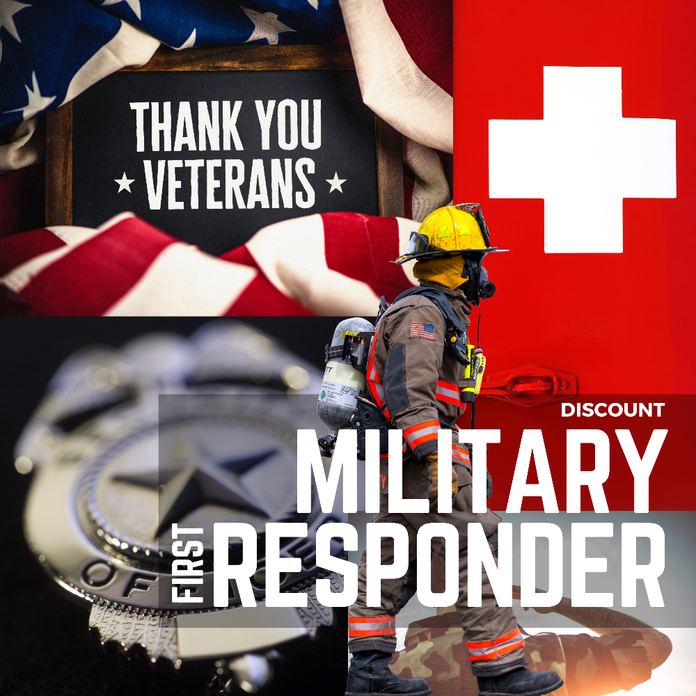 Discount/ Veterans, First Responder