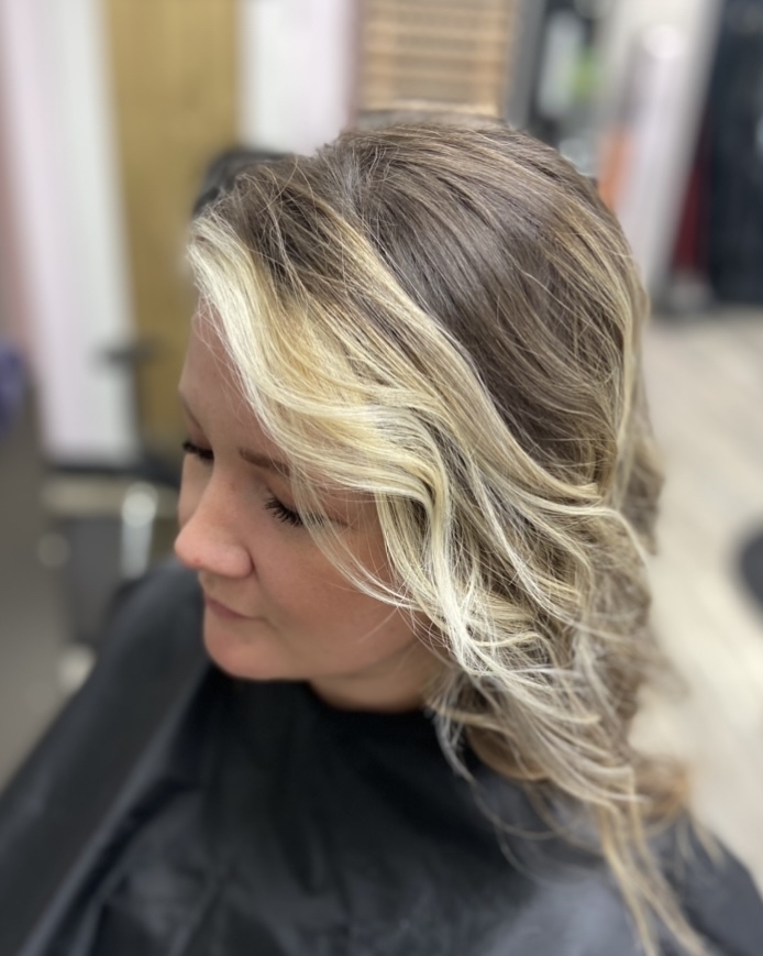 Face Framing Highlights