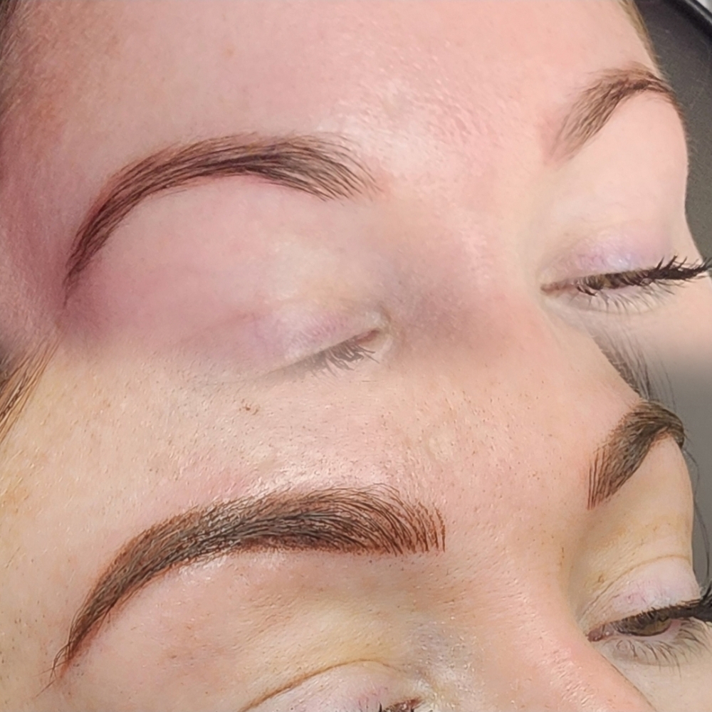 Combo Nano Brows at Black Heart Ink and Aesthetics in Myrtle Beach, SC