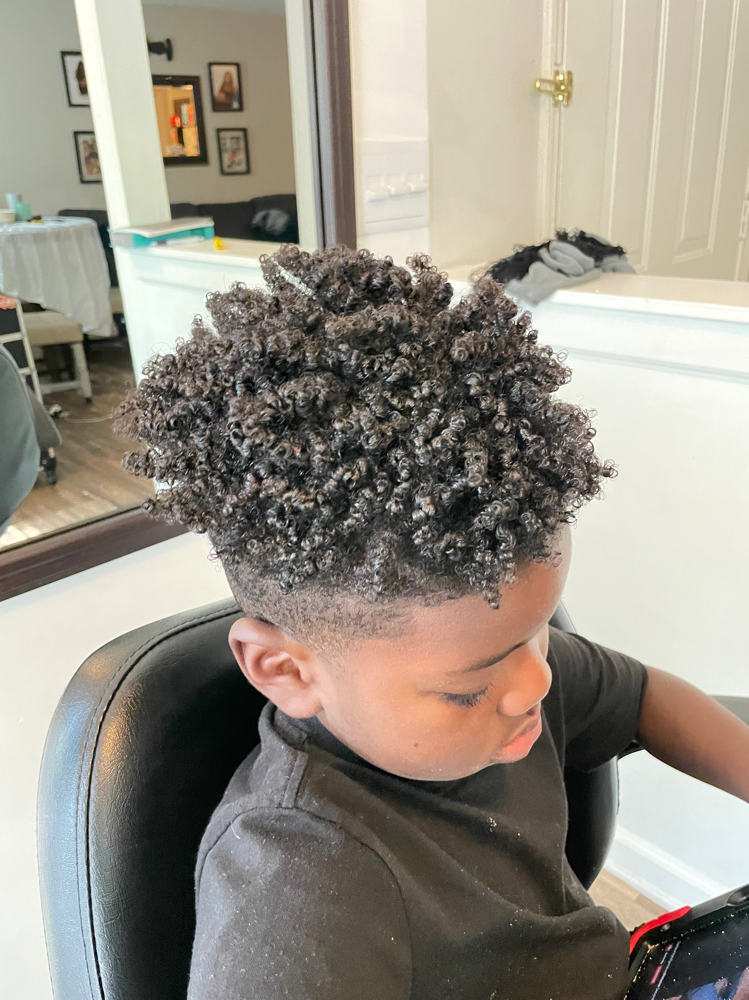 Kids Curl Cut