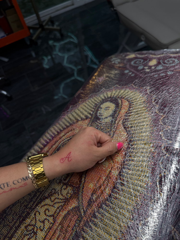 Inital Tattoos at Bellezanatt in Phoenix, AZ
