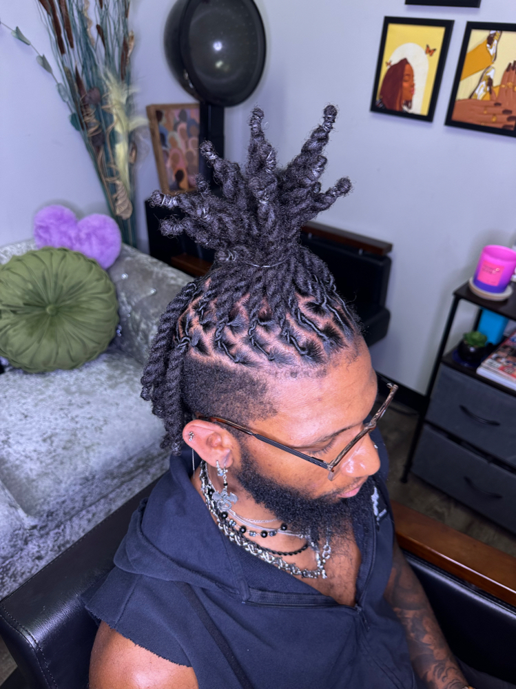 Men’s Partial Head Retwist + Style